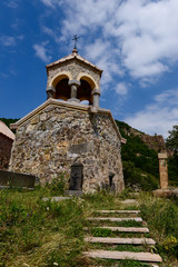 Obraz premium The belfry of Srbanes Monastery, Ardvi, Armenia