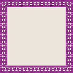 Abstract mosaic architecture- bathroom intricate interior