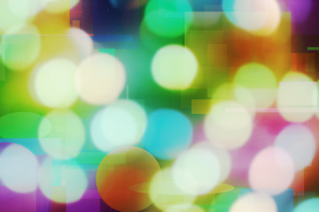 Christmas bokeh- light background