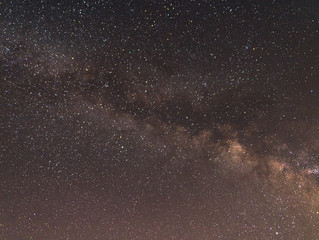 The Milky Way Galaxy over the southeastern united states.