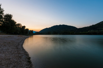 Lakes of Revine in the trevigiani hills