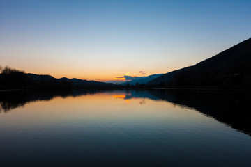 Lakes of Revine in the trevigiani hills