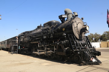 Fototapeta na wymiar Steam Locomotives