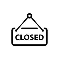 open and close sign icon