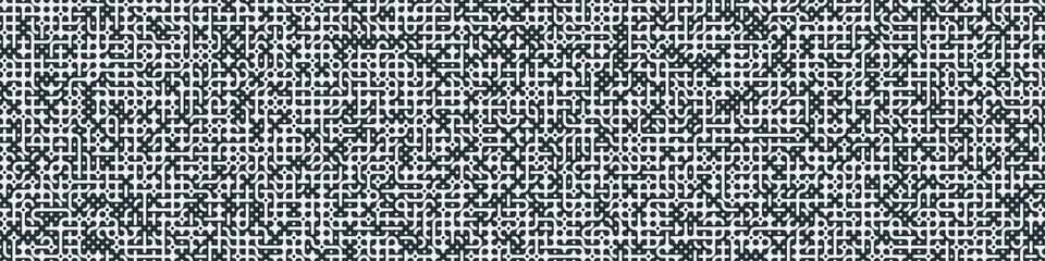 Truchet Random Pattern Generative Tile Art background illustration