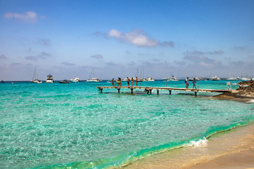 Beach in Formentera