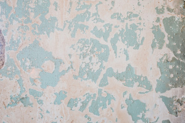 old wall texture, vintage background with peeled paint -