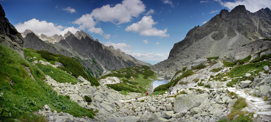 mountains in the alps © Ola i Eryk