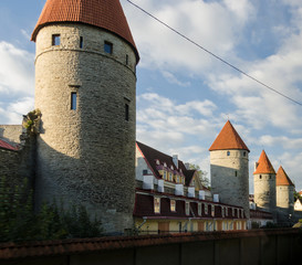 Ancient City Wall, Tallin, Estonia