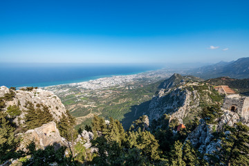 Fototapeta na wymiar view of mountains in greece
