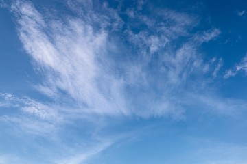 blue sky with clouds