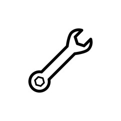 wrench icon trendy