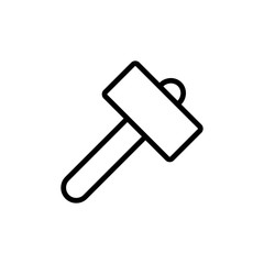 hammer icon trendy