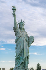 Fototapeta premium Colmar, France - 09 16 2019: Statue of Liberty