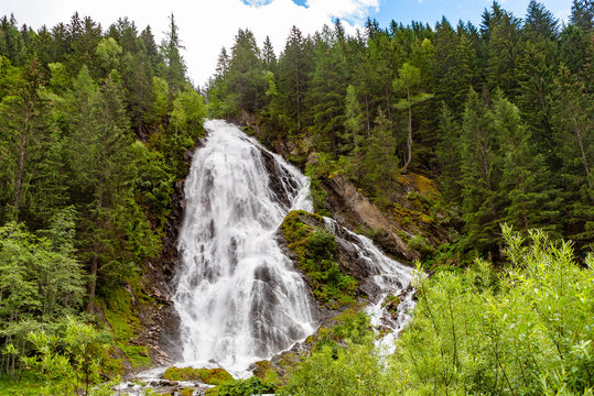 Schleierfall, Hohe Tauern, Austria