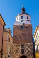 Fototapeta na wymiar Tower in Lublin, Poland