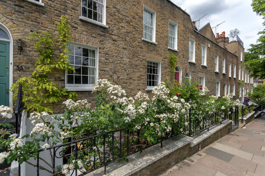 Streets Of Hampstead In London.