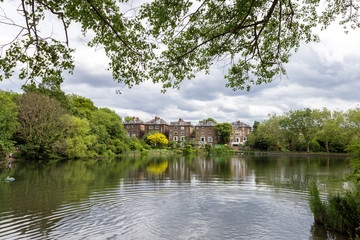 Obraz premium Hampstead No 2 pond in London