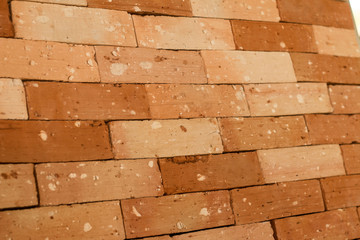 Fototapeta premium solid brick baked inside the pottery