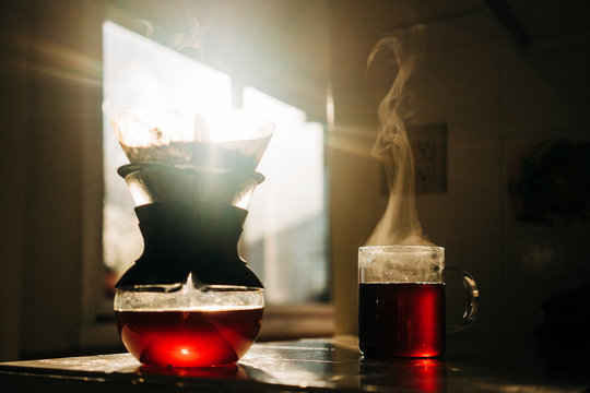 Coffee and sunlight