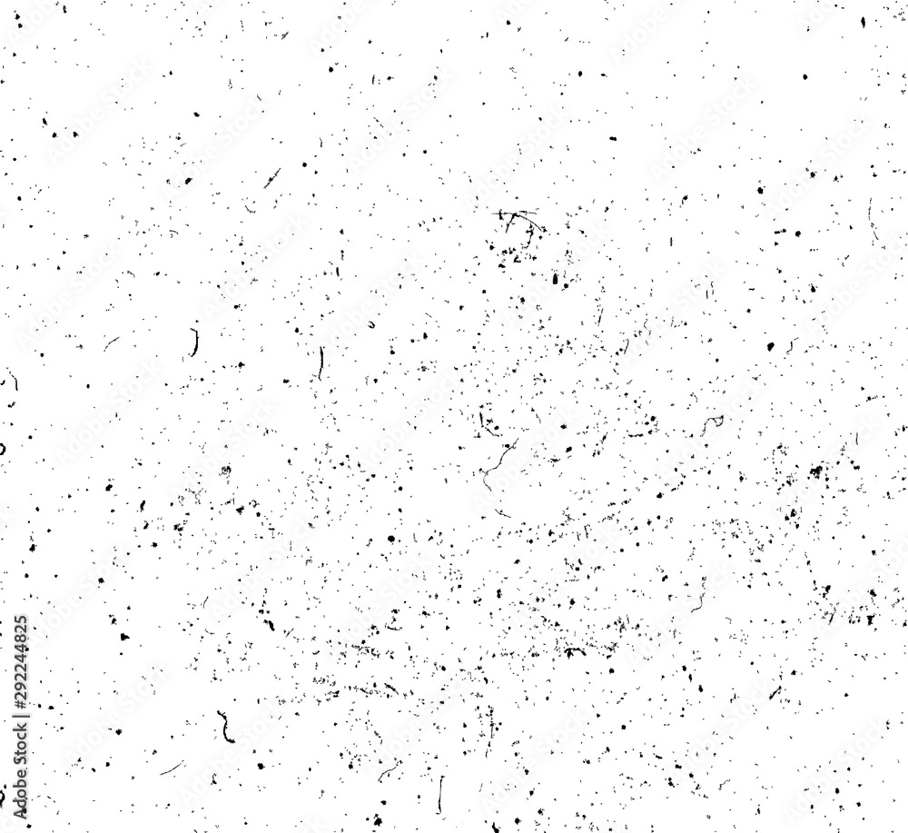 Aufkleber drop ink splashes texture background. dirty grainy stamp. black and white spray texture. overlay ill