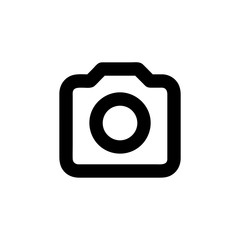 Camera icon photography vector isolated on background. Trendy technology symbol. Pixel perfect. illustration EPS 10. - Vector