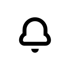 Notification icon alert vector isolated on background. Trendy sweet symbol. Pixel perfect. illustration EPS 10. - Vector