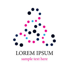 Abstract Logo And Icon. Creative Elements Isolated On White - Vector Illustration. Flat Icon For Business Template Logo, Design Element, Sign And Symbol Design. Abstract Logo Template