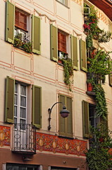 Fototapeta na wymiar Urban scenic in Como, Italy