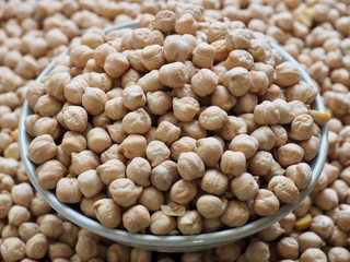 Korea's fresh organic beans, Cicer arietinum