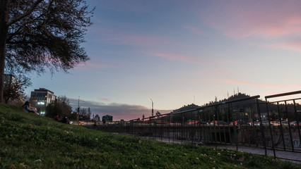 Atardecer, Santiago.......