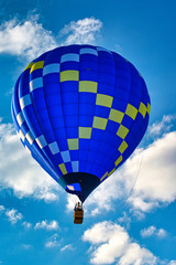 Hot Air Balloon on a Summer Day