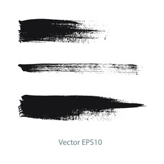 black brush stroke stripes