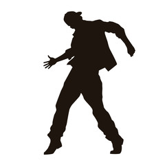 Hip-hop Dancer Silhouette