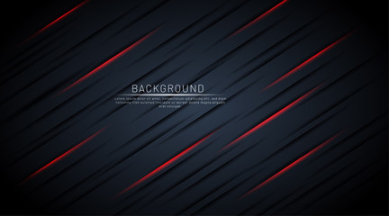 Dark blue background with red shadow lines. Vector illustration in EPS 10