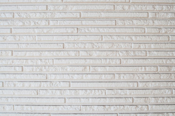 Fototapeta na wymiar White narrow brick texture