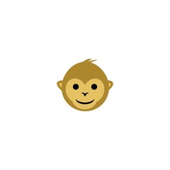 Monkey logo template vector icon design