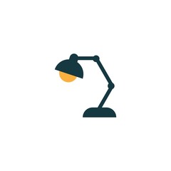 Lamp logo template icon design