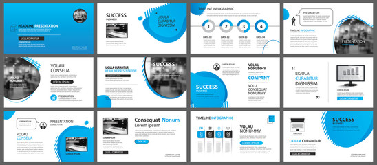 Fototapeta na wymiar Presentation and slide layout background. Design blue gradient geometric template. Use for business annual report, flyer, marketing, leaflet, advertising, brochure, modern style.