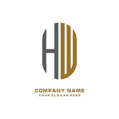 H minimalist letters, with black and gold, white, black background logos