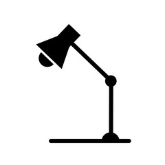 Desk Lamp Icon Vector Design Template