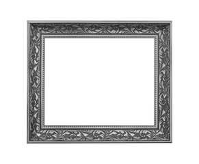 vintage frame isolated on white background