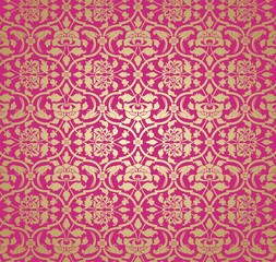 parrot , pattern, wedding card design, royal India	