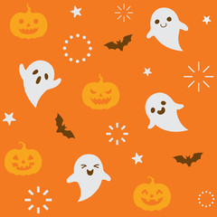 Halloween seamless pattern