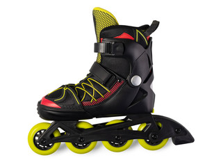 Inline skates. Isolated over white