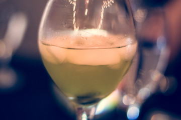 Elegant Cocktail at Dinner