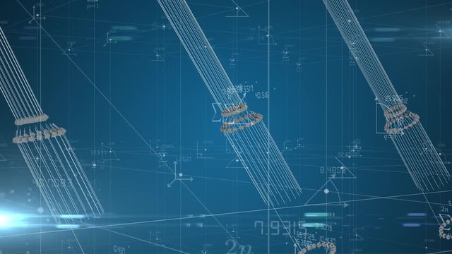 Civil engineers architect bridge design engineering infrastructure concept