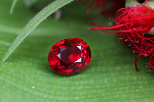 Red Gem Art and Decoration Gemstone RED RUBY