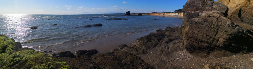 Bretagne - plage de la mine d'or dans le morbihan