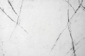 Banner of textured white marble background